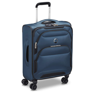 Delsey Paris Sky Max 2.0 Slim Line - 4-Rollen-Kabinentrolley 55 cm (blau) - Ansicht 3