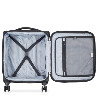 Delsey Paris Sky Max 2.0 Slim Line - 4-Rollen-Kabinentrolley 55 cm (schwarz) - Ansicht 4