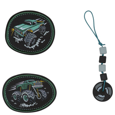 DerDieDas ErgoFlex Easy Exklusiv Superflash - Schulranzen Set 5 tlg. 950g (Super Truck) - Ansicht 12