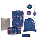 DerDieDas ErgoFlex Easy - Schulranzen Set 5tlg. 950 g (Deep Ocean)