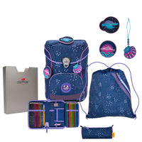 DerDieDas ErgoFlex Easy - Schulranzen Set 5tlg. 950 g (Deep Ocean)