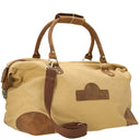 Dermata - Reisetasche Canvas/Leder Kombination 50 cm (brown) - Ansicht 5