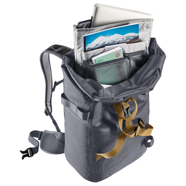 Deuter Amager 25+5 - wasserdichter Fahrradrucksack 15" 48 cm (graphite) - Ansicht 6