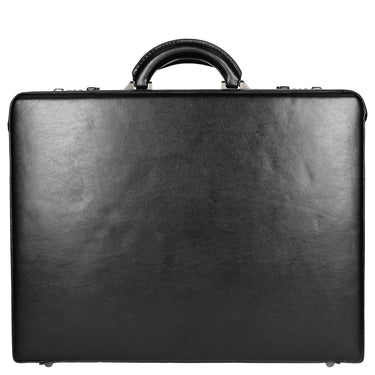 D&N Tradition Business - Aktenkoffer 45 cm erw. Leder (schwarz) - Markenkoffer