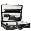 D&N Tradition Business - Aktenkoffer 45 cm erw. Leder (schwarz) - Markenkoffer