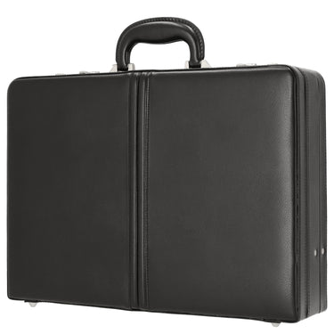 D&N Tradition Business - Aktenkoffer 45 cm erw. Leder (schwarz) - Markenkoffer