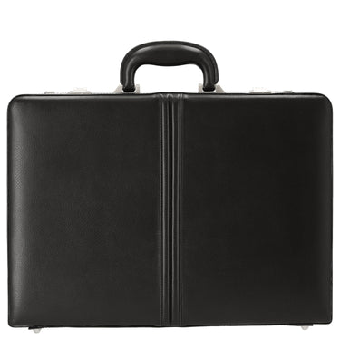 D&N Tradition Business - Aktenkoffer 45 cm erw. Leder (schwarz) - Markenkoffer