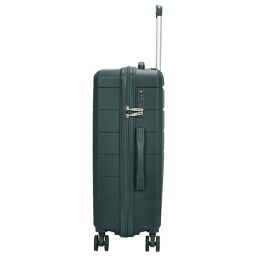D&N Travel Line 2900 - 4 - Rollen - Trolley M 65 cm (dunkelgrün) - Markenkoffer