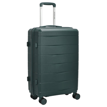 D&N Travel Line 2900 - 4 - Rollen - Trolley M 65 cm (dunkelgrün) - Markenkoffer