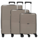 D&N Travel Line 4000 - Trolley - Set, 3tlg. (taupe) - Markenkoffer