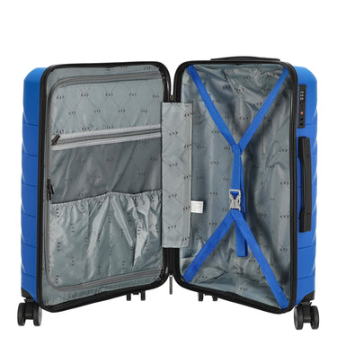 D&N Travel Line 4100 - 4-Rollen-Trolley M 64 cm (blau) - Ansicht 6