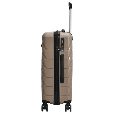 D&N Travel Line 4100 - 4-Rollen-Trolley M 64 cm (taupe) - Ansicht 3
