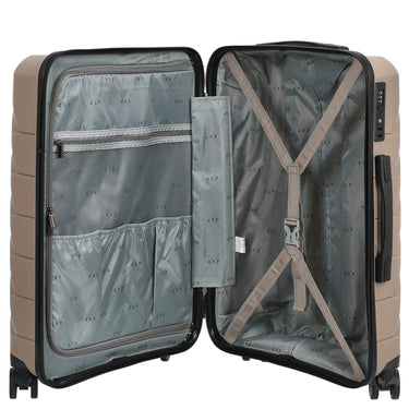 D&N Travel Line 4100 - 4-Rollen-Trolley M 64 cm (taupe) - Ansicht 6