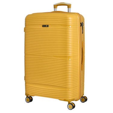 D&N Travel Line 4200 - 4 - Rollen Trolley - Set 3tlg (yellow) - Markenkoffer