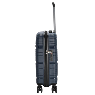 D&N Travel Line 4300 - 4-Rollen-Kabinentrolley  S 55 cm (dunkelblau) - Ansicht 3