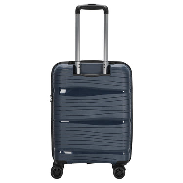 D&N Travel Line 4300 - 4-Rollen-Kabinentrolley  S 55 cm (dunkelblau) - Ansicht 4