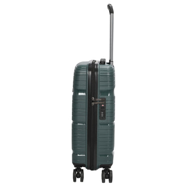 D&N Travel Line 4300 - 4-Rollen-Kabinentrolley S 55 cm (dunkelgrün) - Ansicht 3