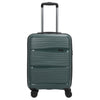 D&N Travel Line 4300 - 4-Rollen-Kabinentrolley S 55 cm (dunkelgrün)