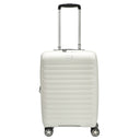 D&N Travel Line 4700+ - 4-Rollen-Kabinentrolley S 55 cm erw. (cream white)