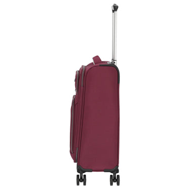 D&N Travel Line 9204 - 4-Rollen-Kabinentrolley S 55 cm (purple) - Ansicht 3