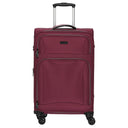 D&N Travel Line 9204 - 4-Rollen-Trolley M 66 cm erw. (purple)