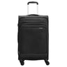 D&N Travel Line 9504 - 4-Rollen-Trolley M 67 cm erw. (black)