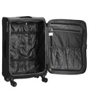 D&N Travel Line 9504 - 4-Rollen-Trolley M 67 cm erw. (black) - Ansicht 6