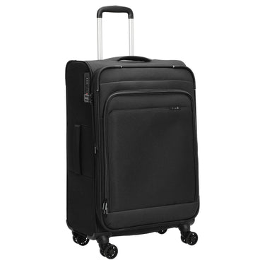 D&N Travel Line 9504 - 4-Rollen-Trolley M 67 cm erw. (black) - Ansicht 5