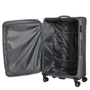 D&N Travel Line 9704 - 4-Rollen-Trolley L 78 cm erw. (grey) - Ansicht 6