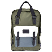 Doughnut Macaroon Go Wild 16 - Rucksack 38 cm (army x grey)