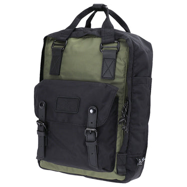 Doughnut Macaroon Go Wild 16 - Rucksack 38 cm (black x army) - Ansicht 2