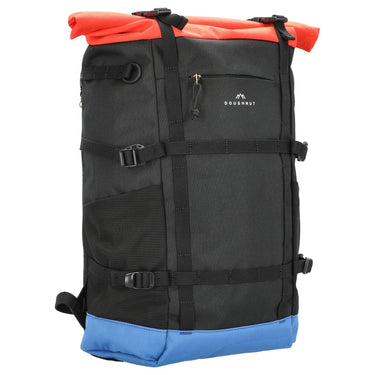 Doughnut Paratrooper Reborn - Rolltop Rucksack 14" 67 cm (black x grapefruit) - Ansicht 5