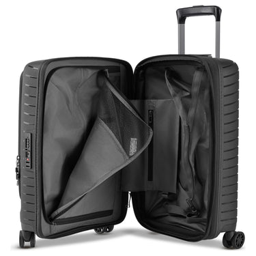 Stratic Novium ML - 4-Rollen-Kabinentrolley mit Vortasche 55 cm erw. (black) - Ansicht 7