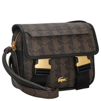 Lacoste The Blend Messenger Bag - Umhängetasche 21.5 cm (mono slate black shitake) - Ansicht 5