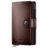 Secrid Dusk Miniwallet - Wallet 10.2 cm RFID (dark brown+)