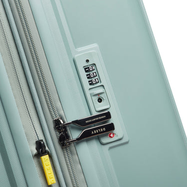 Delsey Paris Lutece - 4-Rollen-Trolley L 76 cm erw. (salbeigrün) - Ansicht 4