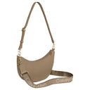 Calvin Klein  Webbing Strap SM Crescent - Schultertasche 30 cm (burnt gray)