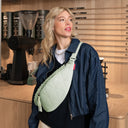 reisenthel city beltbag makramee - Gürteltasche 47 cm (puffer iced matcha) - Ansicht 6