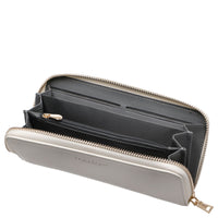 Seidenfelt Smilla - Damen- Geldbörse 19 cm (soft cream) - Ansicht 2