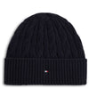 Tommy Hilfiger Flag Cable - Beanie (space blue)