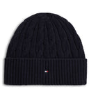 Tommy Hilfiger Flag Cable - Beanie (space blue)