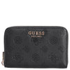 Guess Ella Logo SLG Medium Zip - Portefeuille 4cc 14 cm (black logo)