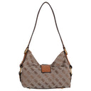 Guess Camden Mini - Schultertasche 24 cm (latte logo/cognac) - Ansicht 4