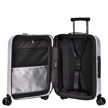 Eminent KAPSTADT BUSINESS PREMIUM - 4-Rollen-Kabinentrolley 55 cm erw. (silber) - Ansicht 5