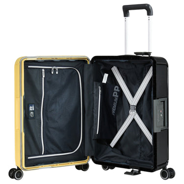 Eminent VERTICA - 4-Rollen-Kabinentrolley 55 cm (schwarz/gelb) - Ansicht 4