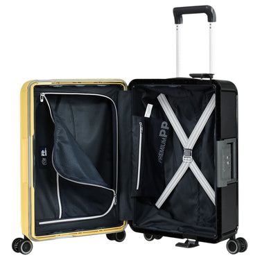 Eminent VERTICA - 4-Rollen-Kabinentrolley 55 cm (schwarz/gelb) - Ansicht 5