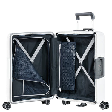 Eminent VERTICA - 4-Rollen-Kabinentrolley 55 cm (weiß) - Ansicht 6