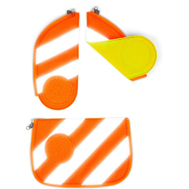 Ergobag Zubehör Cubo Light - Sicherheitsset 3tlg. (bis Modell 2018) (orange) - Ansicht 2