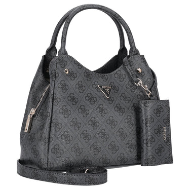 Guess Lorella Logo SM Tote - Henkeltasche 26 cm (coal logo) - Ansicht 5