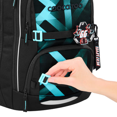 Coocazoo Porter - Schulrucksack 44 cm (Laser Lights) - Ansicht 9